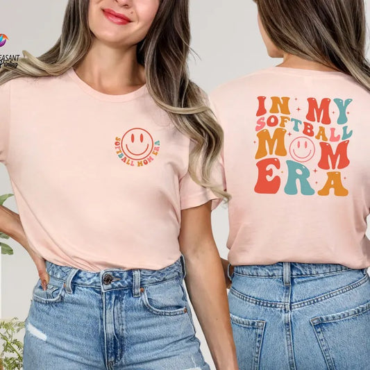 In My Softball Mom Era Shirt Softball Mom Shirt Game Day Shirt Mothers Day Gift Softball Mom Sweatshirt Sports Mama Shirt Gift For Mom TK43GN