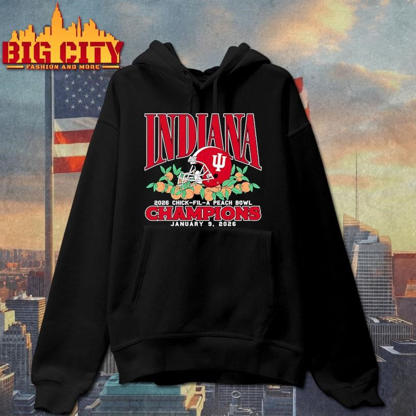 Indiana 2026 Chick-Fil-A Peach Bowl Champions Shirt