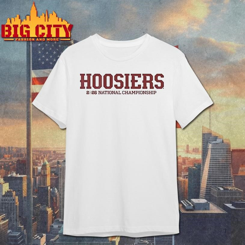 Indiana Football Cfp 2026 National Championship Game Hoosiers Shirt