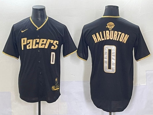 Indiana Pacers #0 Tyrese Haliburton nba Collaboration Style 2