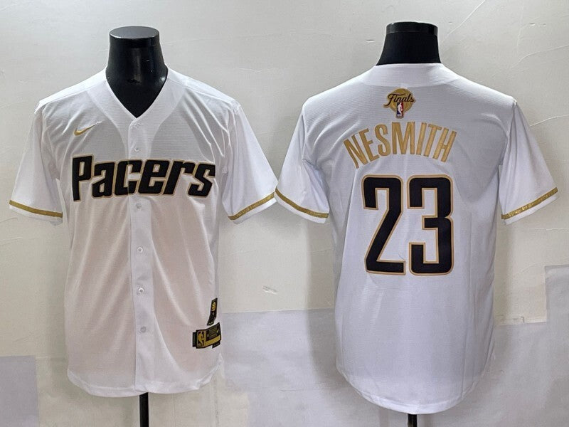 Indiana Pacers #23 Aaron Nesmith nba Collaboration Style 3