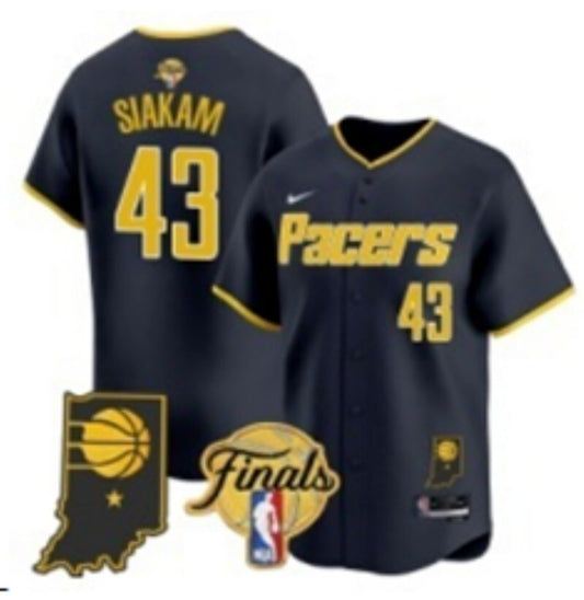 Indiana Pacers #43 Pascal Siakam nba Collaboration Style 9