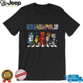 Indianapolis Sports Mascots Abbey Road Walking Shirt