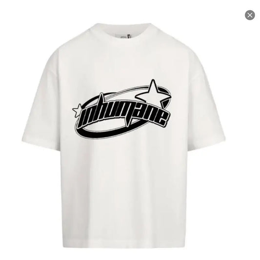 Inhumane y2k Streetwear unisex graphic Unisex shirt