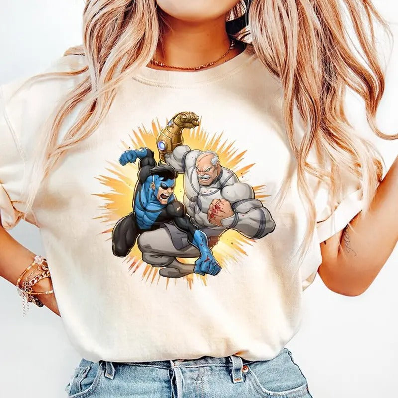 Invincible Mark Superhero Shirt, Unisex Shirt, Graphic Tee, Superhero Costume, Comic Book Fan Gift tm143