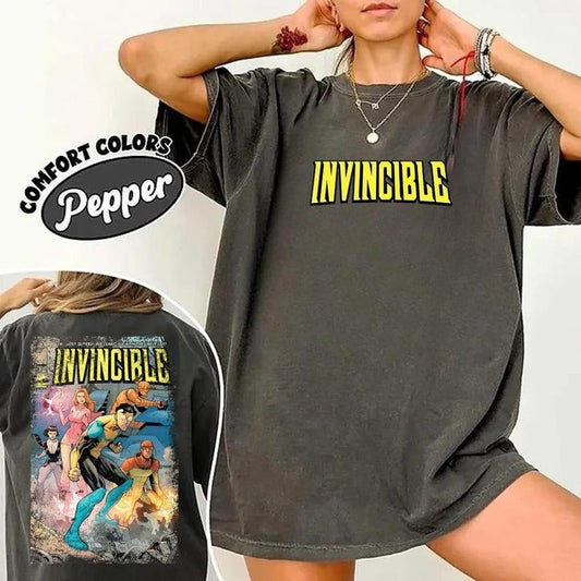 Invincible TV Show Mark Invincible Comfort Color shirt, Unisex Jumper, Superhero Fan Gift, Comic Book Bootleg Fan Tee