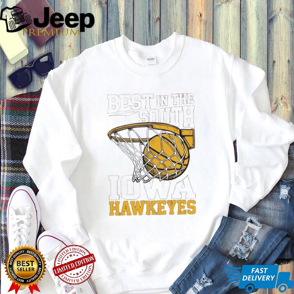 Iowa Hawkeyes Best In The South Basketball Hoop T Shirt