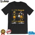 Iowa Hawkeyes and Pittsburgh ST Shirtlers “Hawkeyes on Saturdays ST Shirtlers on Sundays” T Shirt