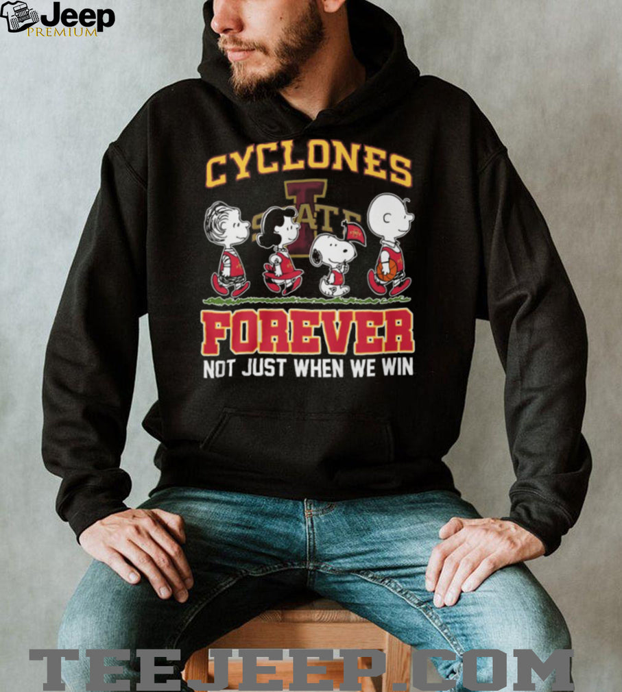 Iowa State Cyclones Forever Peanuts Walking Gang T Shirt