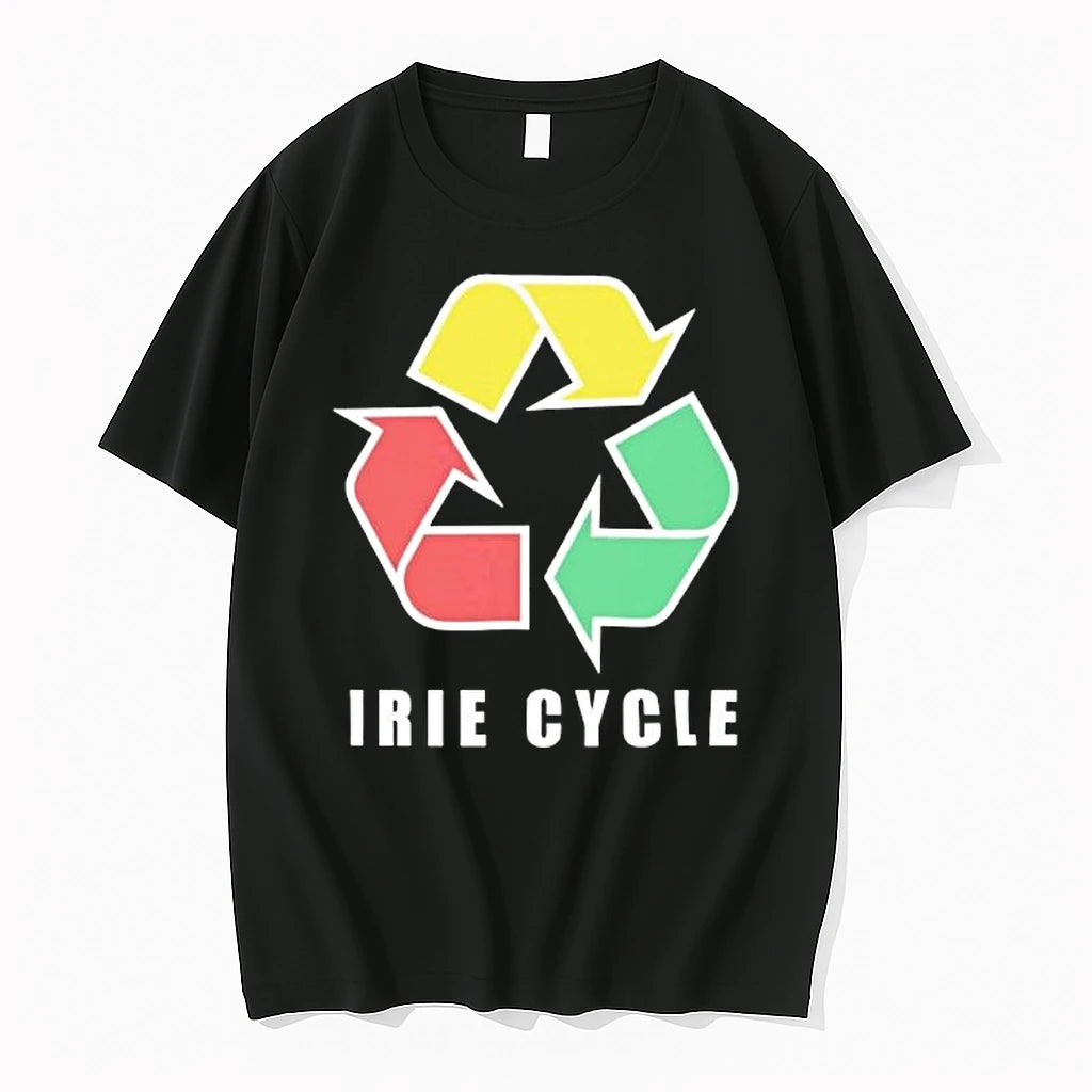 Irie Cycle Recycling Symbol Recycle Eco Friendly Tshirts Sweater