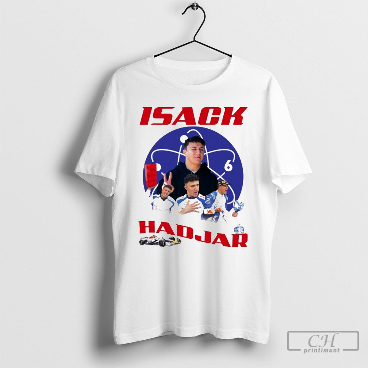 Isack Hadjar F1 Atom Tee Shirts