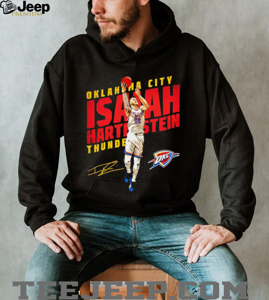 Isaiah Hartenstein Oklahoma City Thunder Signature Slam Dunk T Shirt