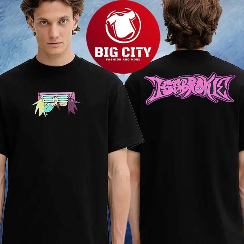 Issbrokie Merch Tee Bleh Two Sided Shirt