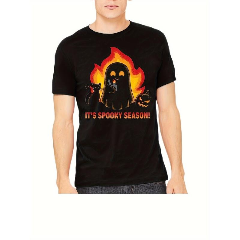 It's ghost season - Men Halloween, ghosts, T-shirts Made in USA