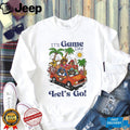 It’s Game Day Let’s Go Banana Ball Mascot Road Trip Cartoon T Shirt