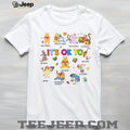 It’s Okay To Be Different Pooh & Friends Autism Acceptance Graphic T Shirt