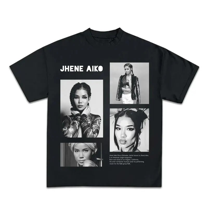 J Aiko T-Shirt Vintage Rapper Graphic Tee Shirt Rap Hip Hop Shirt for Men Women Streetwearstyle{n002}4 Hoodie, Sweatshirt