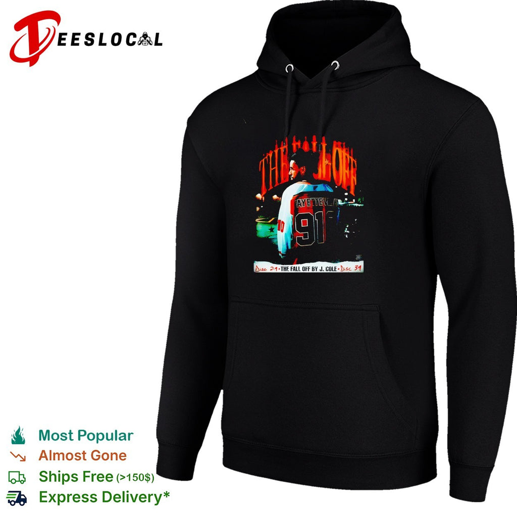 J Cole The Fall Off Fayetteville 910 jersey shirt