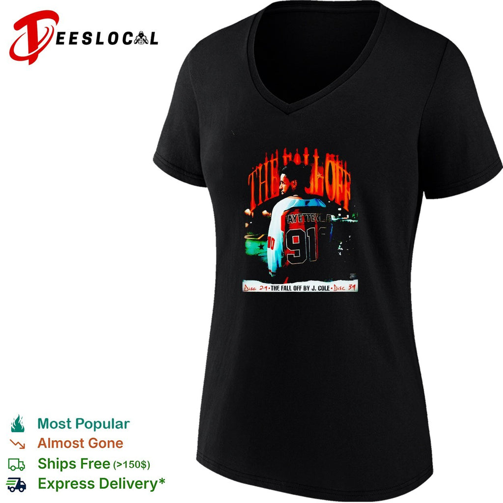 J Cole The Fall Off Fayetteville 910 jersey shirt