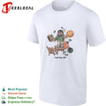 J Cole The Fall Off cartoon desk basketball shirt