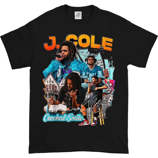 J Cole Vintage 90s Style T-Shirt, J Cole Shirt, Rap Hip Hop, J Cole Merch Men Women Menswear Top