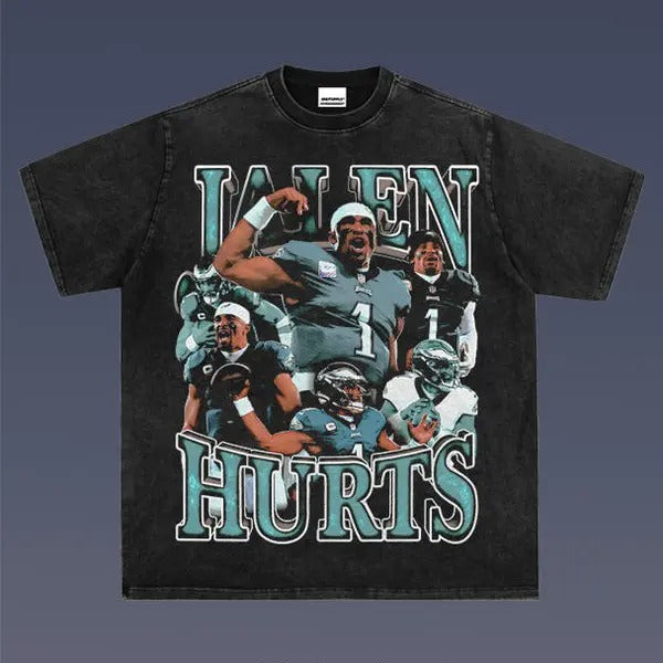 JALEN HURTS 2.0 VINTAGE TEE | AMERICAN FOOTBALL | GIFT FOR FAN