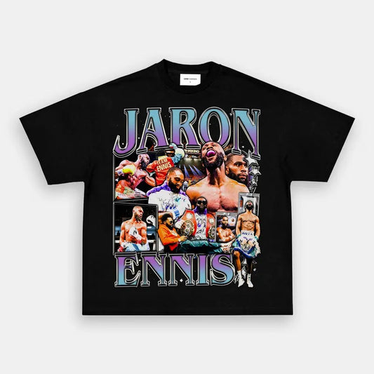 JASON ENNIS TEE Boxing T-shirt, Boxer Tee, Sports Shirt, Athletic Tee, Fitness Gift, Workout T-shirt Crewneck Clothing Cotton Menswear