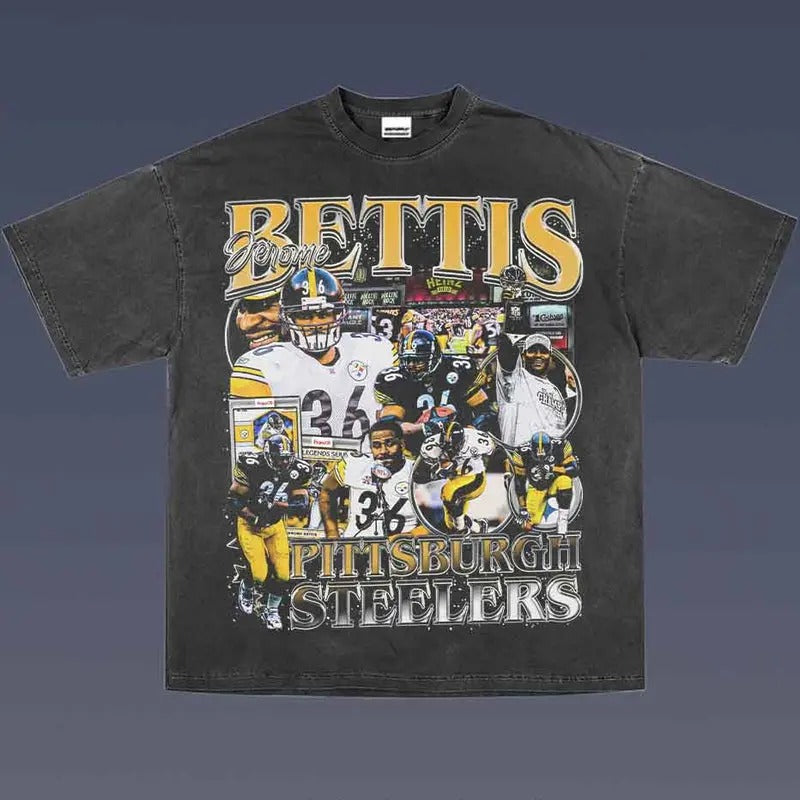 JEROME BETTIS 1.0 VINTAGE TEE | AMERICAN FOOTBALL | GIFT FOR FAN