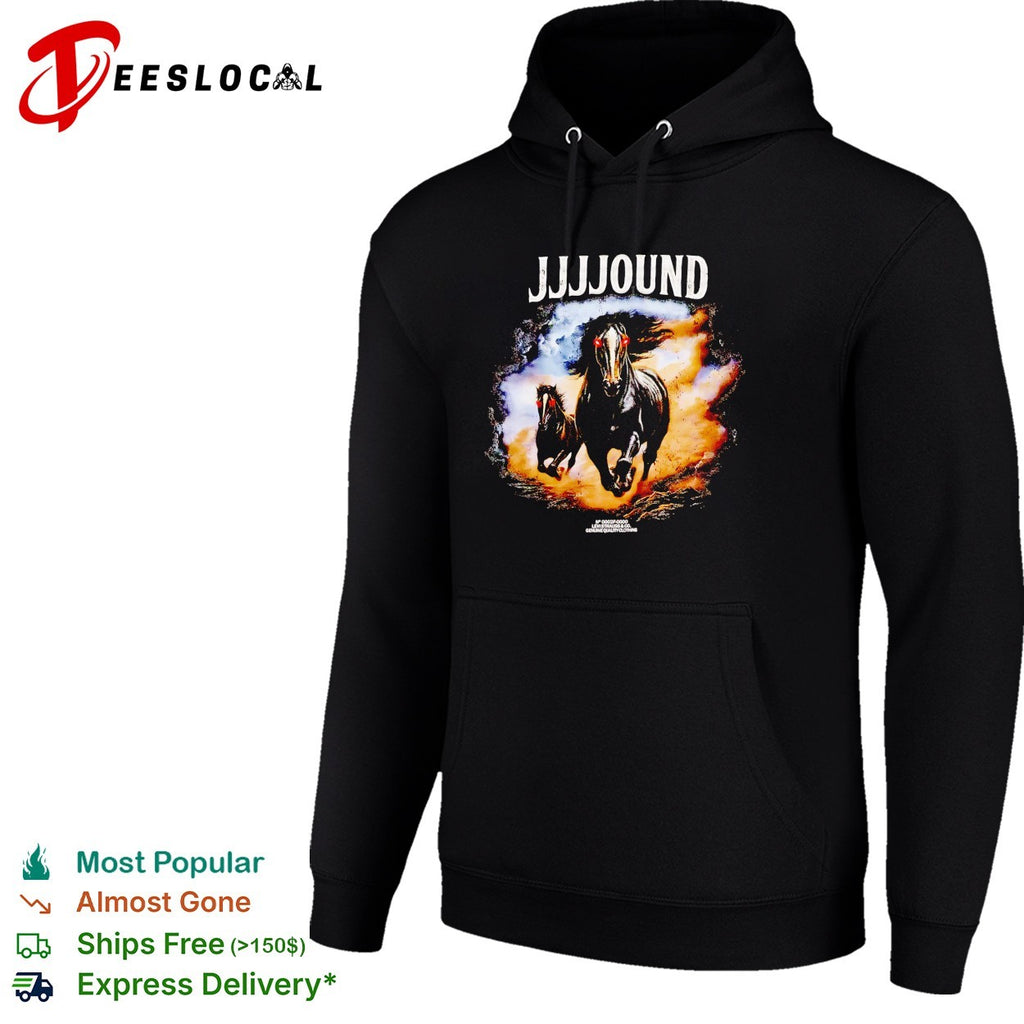 JJJJound wild horses western poster shirt