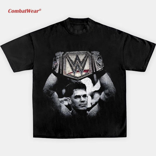 JOHN CENA CHAMPION TEE, Wrestling Tee, Wrestling Graphic Tee, 2025 Wrestler Shirt, Sports Shirt, Vintage Wresting Shirt, Wrestling Fan Gift