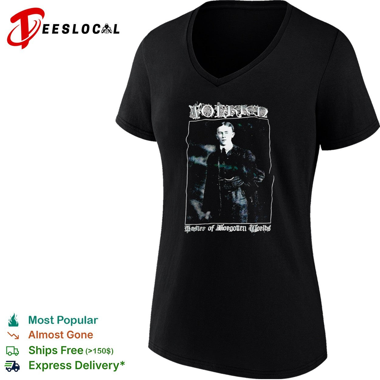 JRR Tolkien Master of Forgotten Worlds shirt