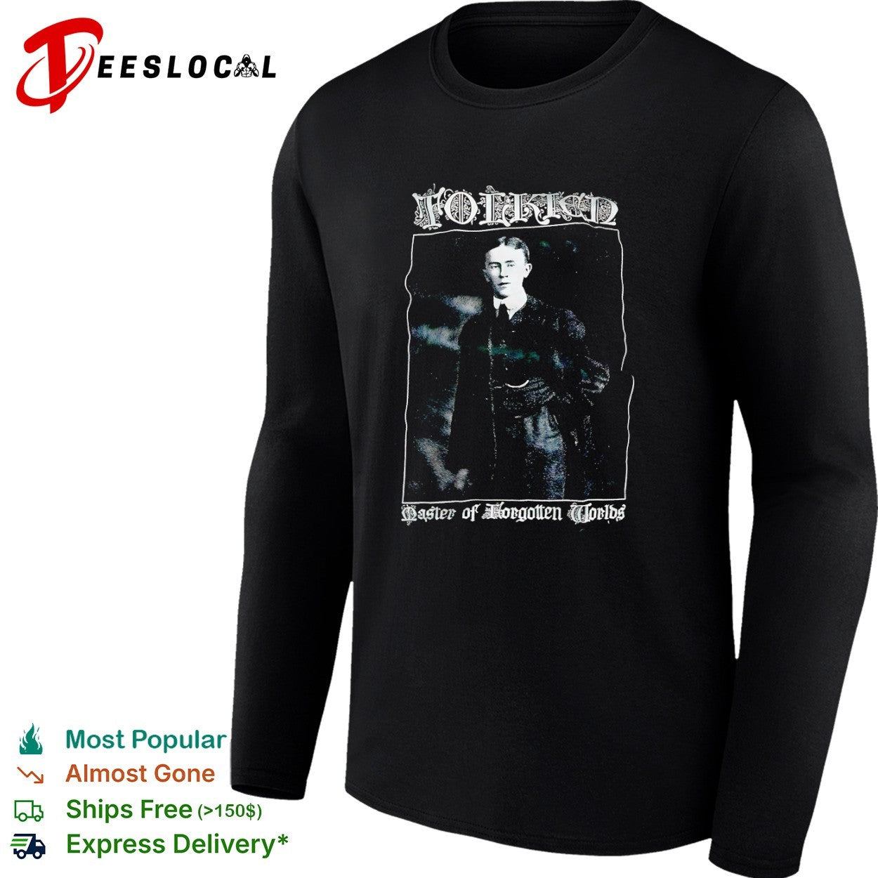 JRR Tolkien Master of Forgotten Worlds shirt