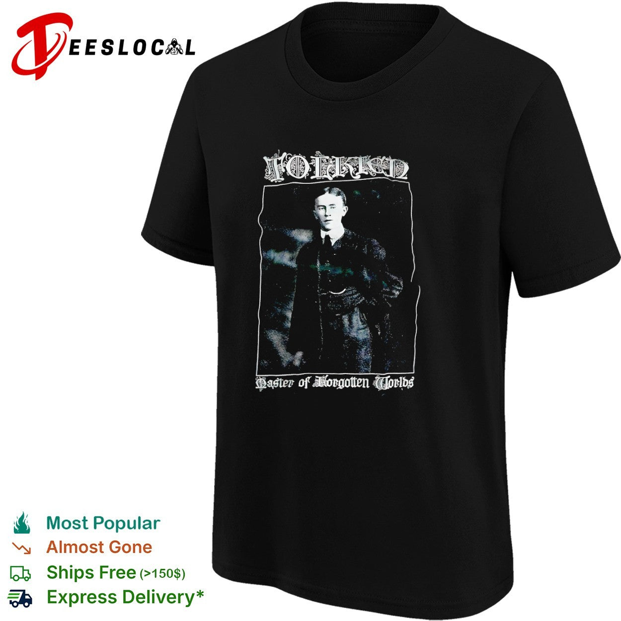 JRR Tolkien Master of Forgotten Worlds shirt