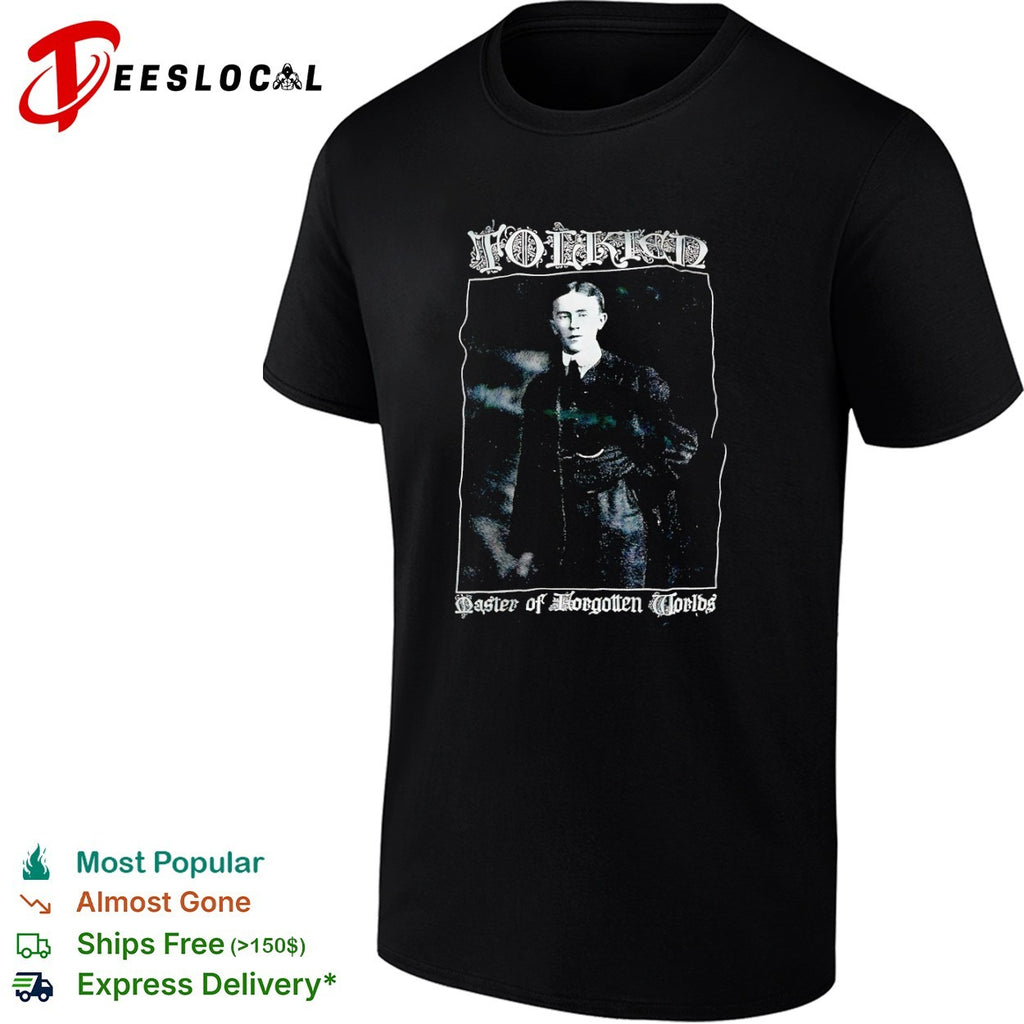 JRR Tolkien Master of Forgotten Worlds shirt