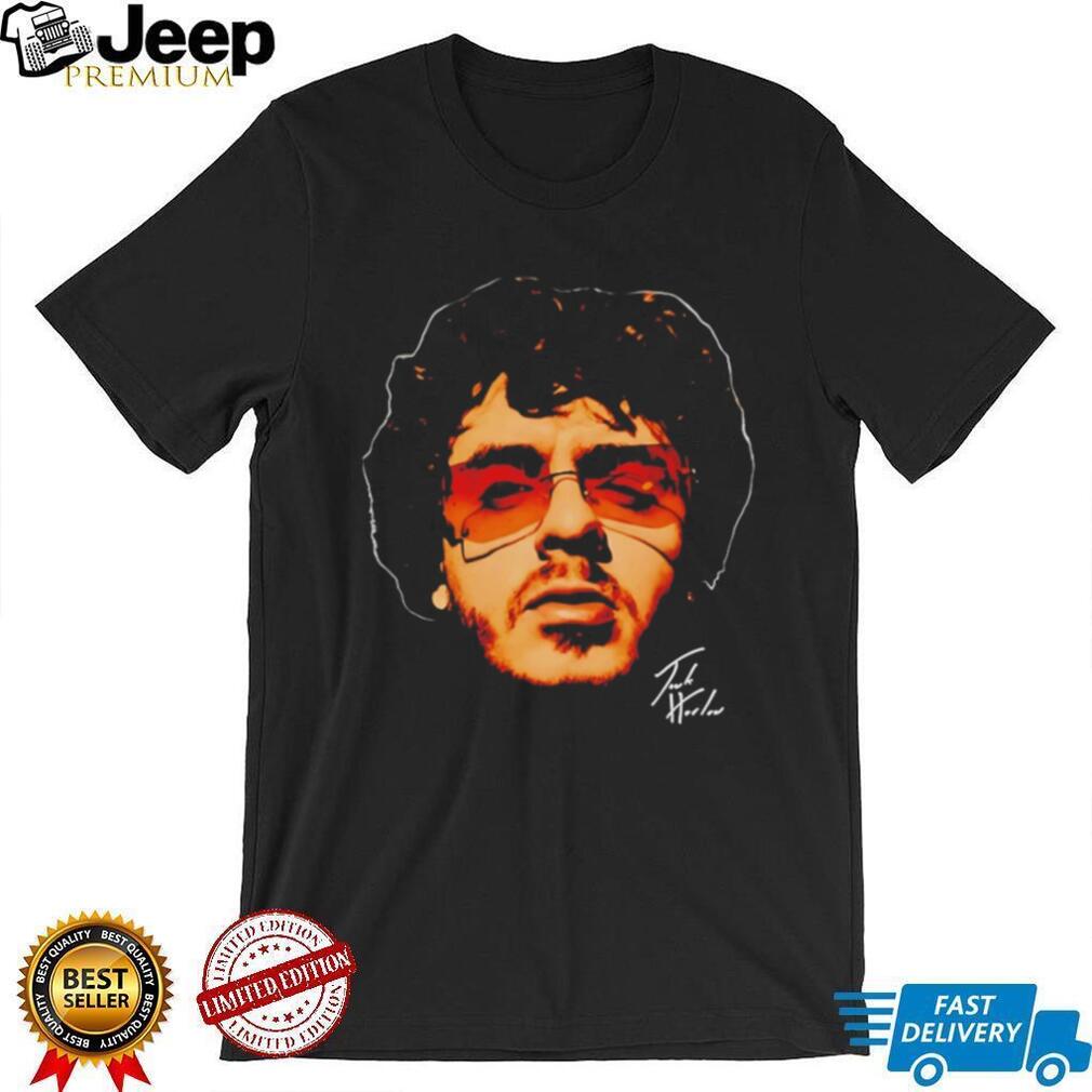 Jack Harlow Portrait Illustration Signature Graphic T Shirt