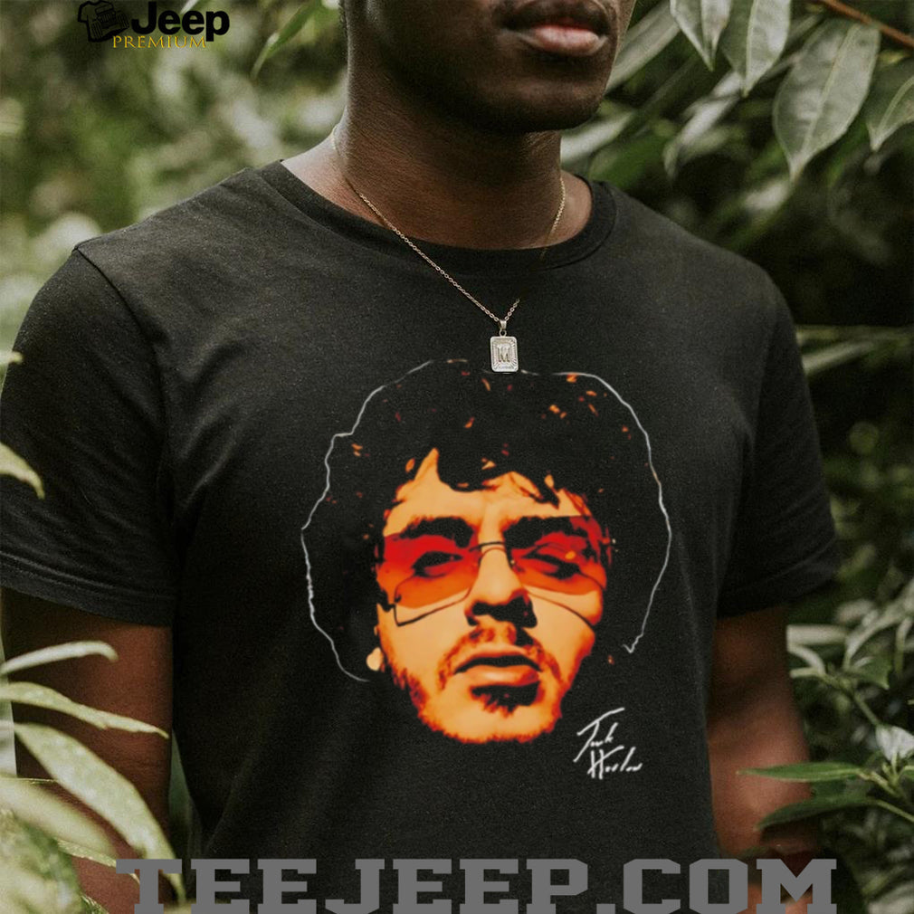 Jack Harlow Portrait Illustration Signature Graphic T Shirt