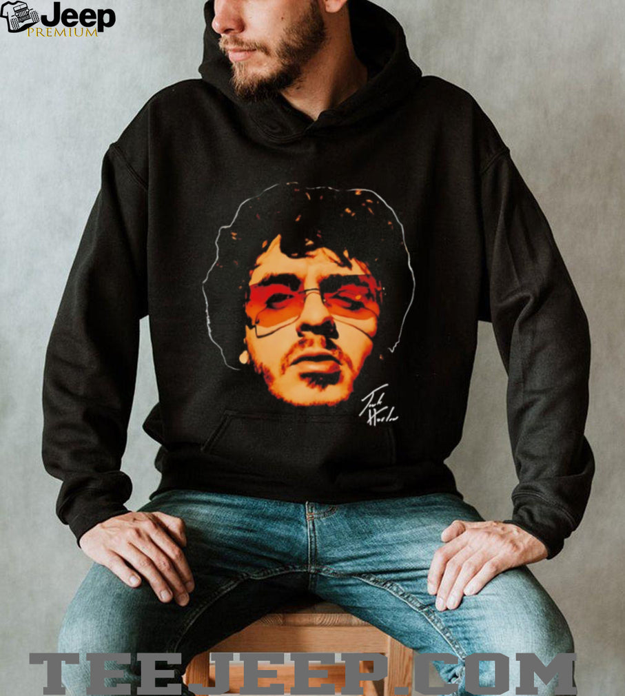 Jack Harlow Portrait Illustration Signature Graphic T Shirt