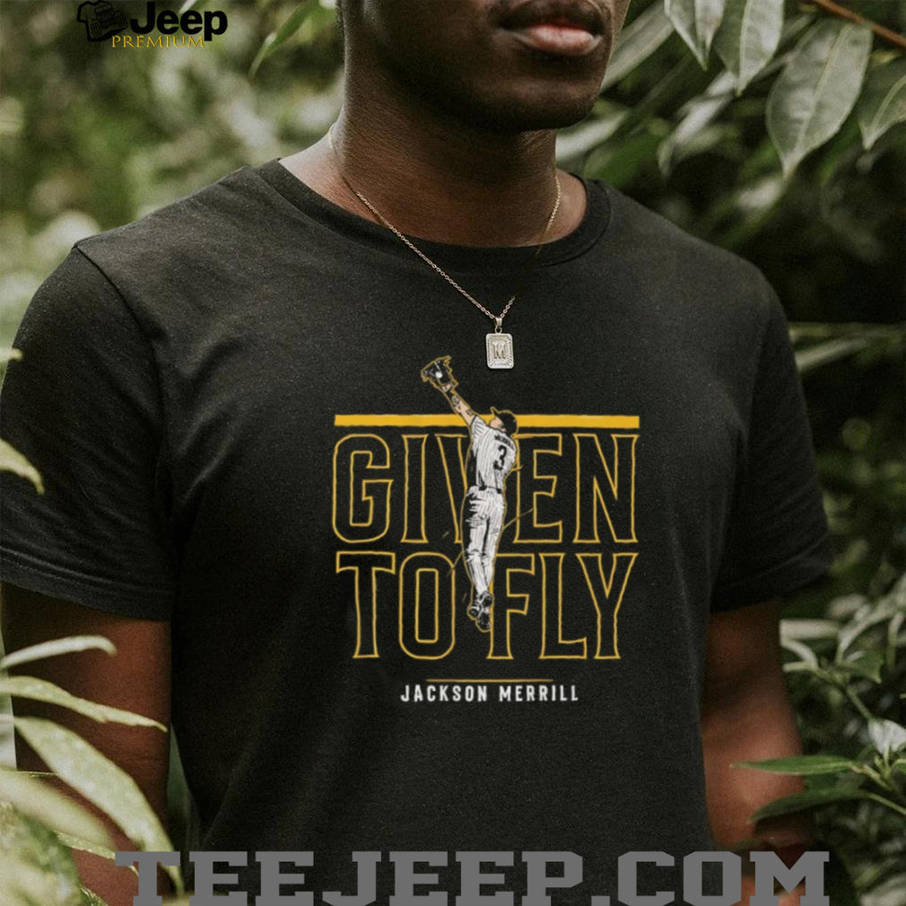 Jackson Merrill San Diego Baseball Given To Fly Retro T Shirt