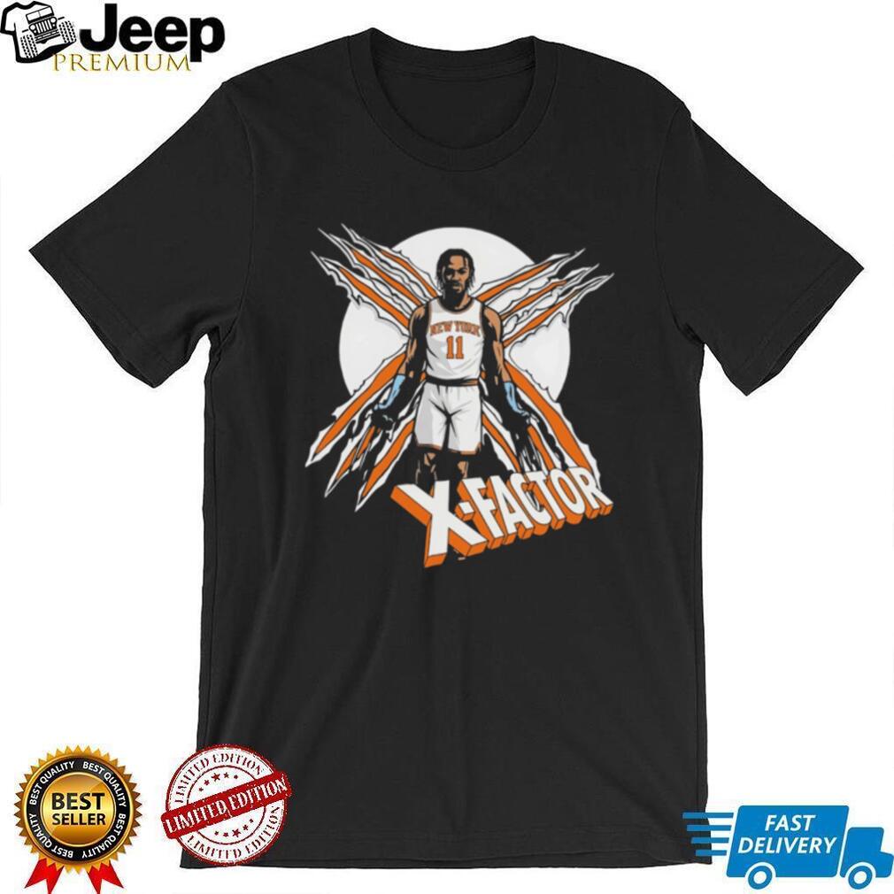 Jalen Brunson New York Basketball X Factor Wolverine Parody T Shirt