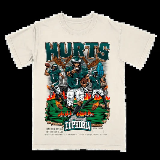 Jalen Hurts V2 Tee Gift For Fan - Men's Casual T-shirt - Menswear Hoodie, Sweatshirt | WearSparks.com