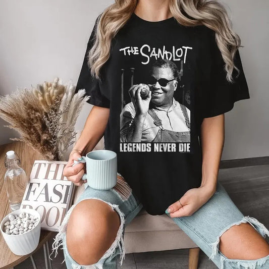James Earl Jones Shirt, The Sandlot Movie Legend Never Die Shirt, James Earl Jones Darth Vader Voice T-Shirt, Gifs For Fan, Unisex Shirt Gift for Women and Men
