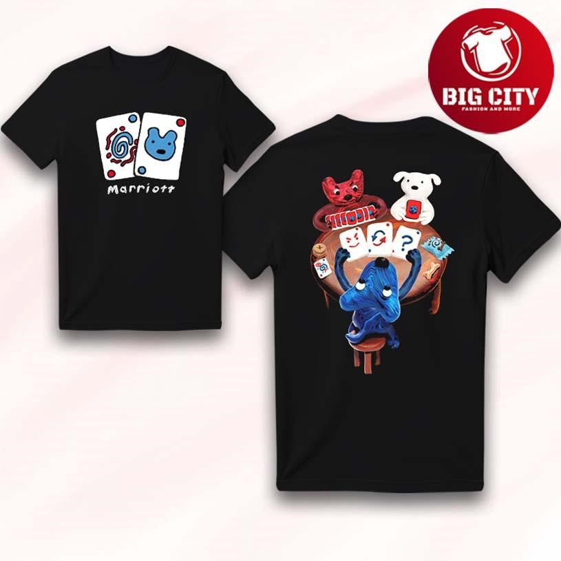 James Marriott Gambling Dogs Black Two Sided Shirt