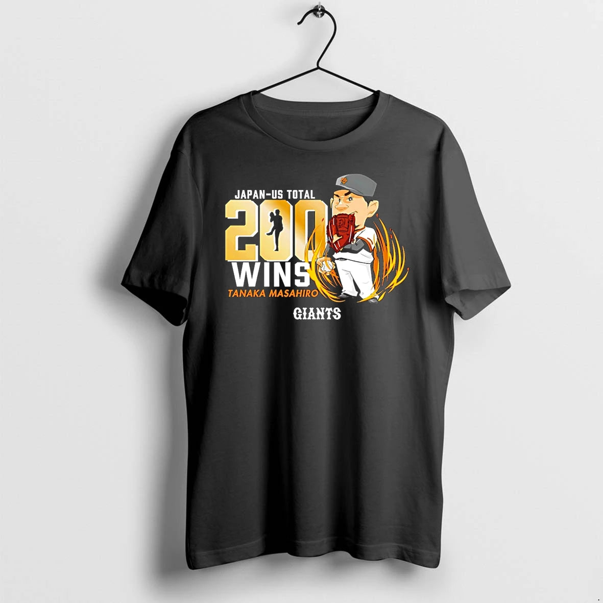 Japan Us Total Yomiuri Masahiro 200 Wins Sf Giants Tshirts Sweater