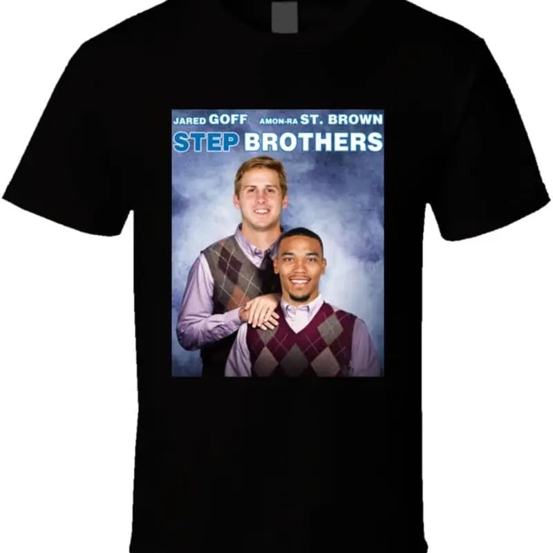 Jared Goff Amon-ra St. Brown Detroit Football Fan T Shirt Hoodie, Sweatshirt | WearSparks.com