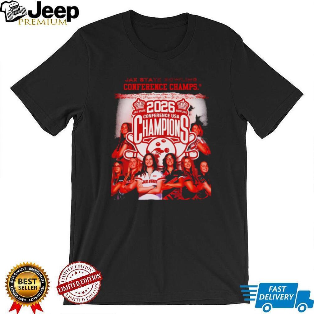 Jax State Bowling Conference USA Champions 2026 T Shirt