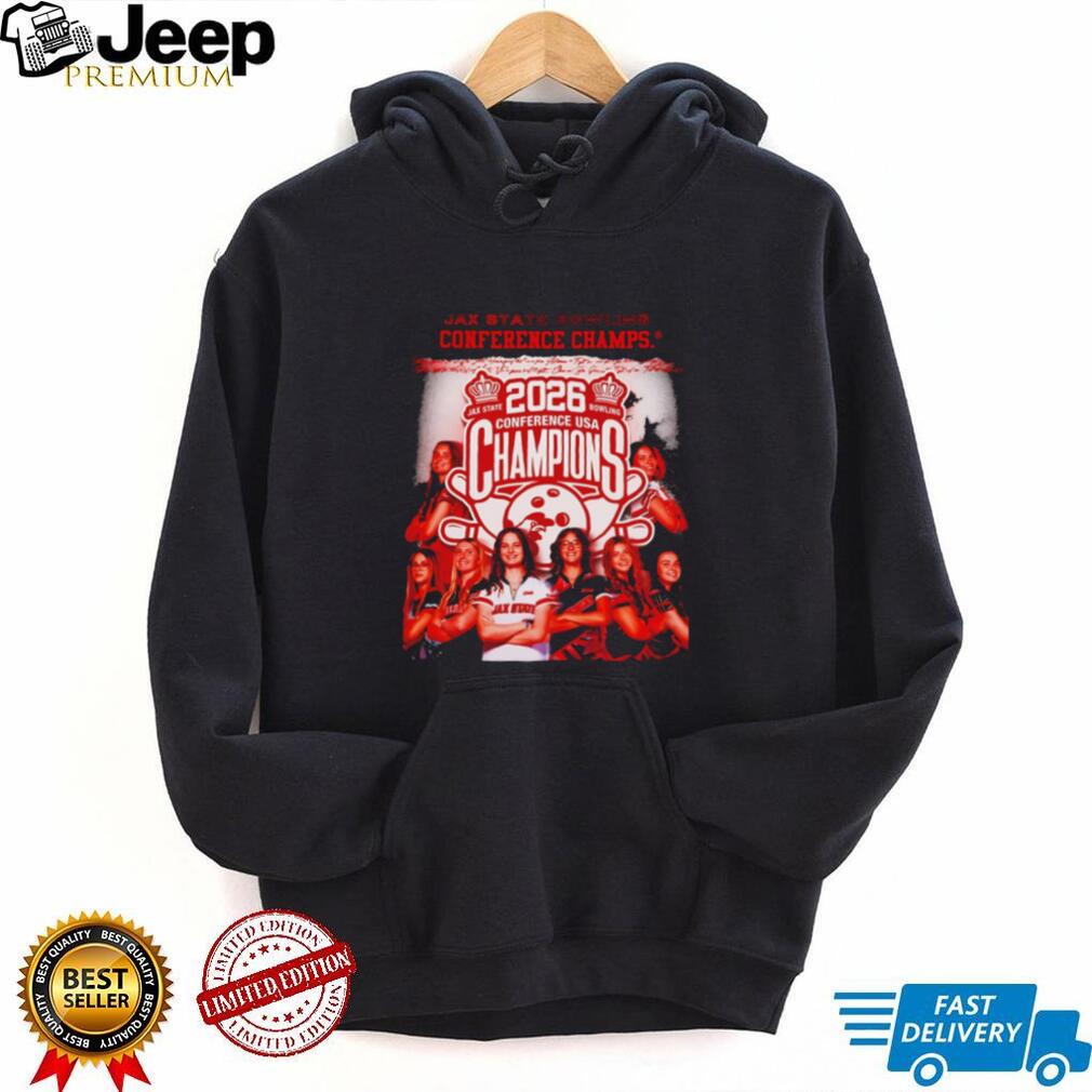 Jax State Bowling Conference USA Champions 2026 T Shirt