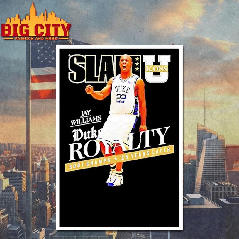 Jay Williams Slam 2001 Champs 25 Years Later Shirt