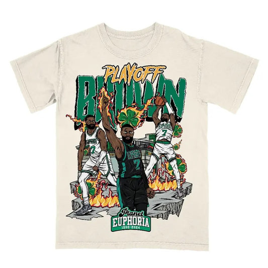 Jaylen Brown Basketball T-Shirt, graphic vintage sports tees for men