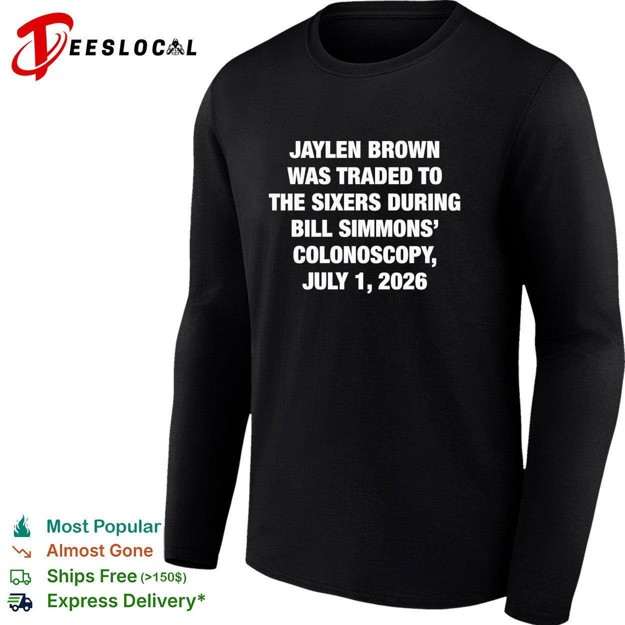 Jaylen Brown trade funny sports commentary quote shirt