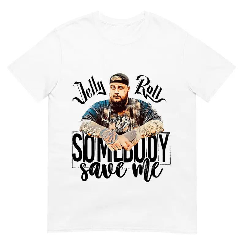 Jelly Roll Vintage Music Graphic T-Shirt - Retro Style